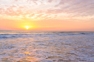 Obraz premium sunset over the sea