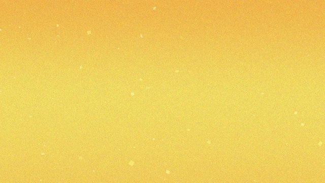 金の紙吹雪が舞う金屏風