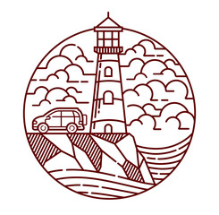 Life is Better Vector Illustration