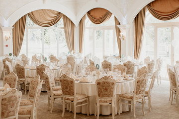 Beautiful settings for special events - obrazy, fototapety, plakaty
