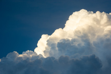 Panorama photo twilight sky background , beatiful light