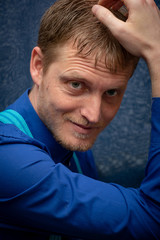 Fototapeta premium portrait of young man