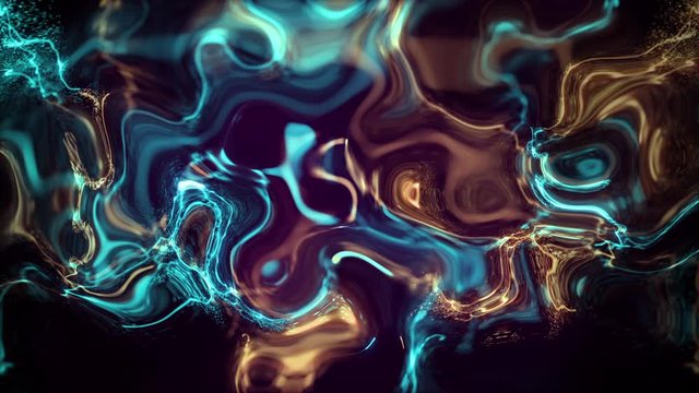 Abstract psychedelic marbled effect motion background. Full HD and loopable.