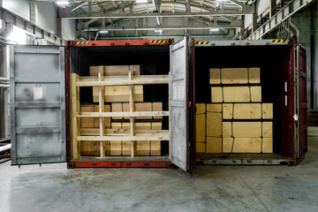 plywood boards on the furniture industry