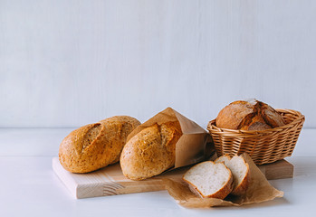 Homemade bread made from alternative flour, lowering glycemic indices. Increased bioavailability of nutrients.