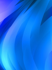 Abstract background with colorful gradient. Vibrant graphic wallpaper with stripes design. Fluid 2D illustration of modern movement.