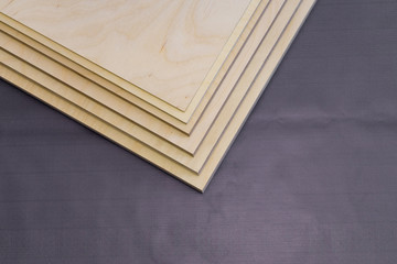 plywood boards on the furniture industry