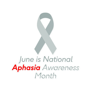 Vector Illustration On The Theme Of National Aphasia Awareness Month Observed Each Year During June.