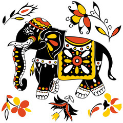 Festive Indian Elephant