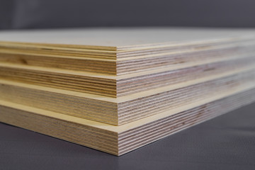 plywood boards on the furniture industry
