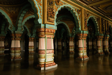 inside of a palace