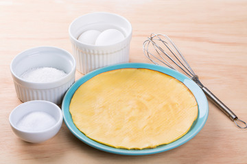 Crepioca - pancake of cassava (tapioca)