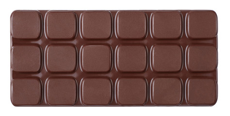 chocolate isolated on white background
