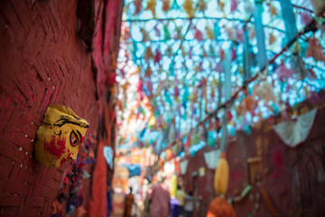 Kolkata,West Bengal/India-14-10-2018:Kolkata scenes during navaratri festival.