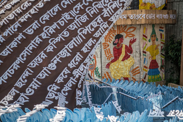 Kolkata,West Bengal/India-14-10-2018:Kolkata scenes during navaratri festival.