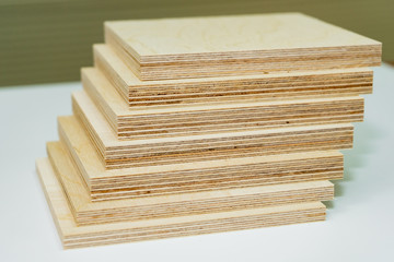 plywood boards on the furniture industry