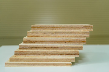 plywood boards on the furniture industry