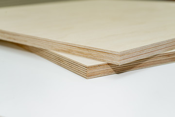 plywood boards on the furniture industry