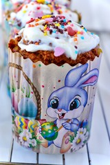 birthday cake with candles