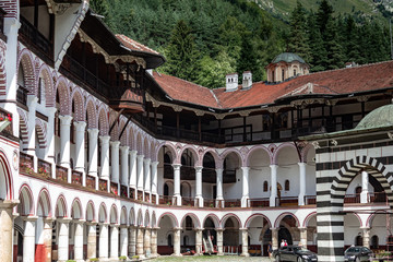 Accommodation for orthodox monks in a church