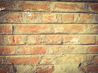 Modern texture brick background empty brick underground.