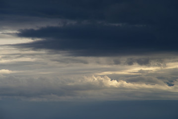 Cielo amenaza tormenta precioso
