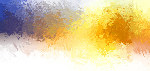 Brushed Painted Abstract Background. Brush stroked painting. Artistic vibrant and colorful wallpaper..