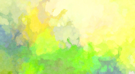 Watercolor painted background. Abstract Illustration wallpaper. Brush stroked painting. 2D Illustration.