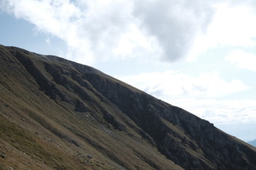 Fototapeta premium Trekking and hiking in val di susa