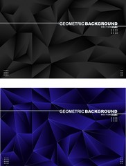 Abstract set Colorful Geometric Background. Vector illustration for your design. geometric background.
