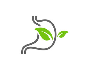 Nature Stomach logo vector template, Creative stomach logo design concepts