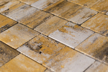 paving slabs for pedestrian street