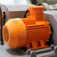 Modern electric motor.