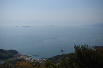 亀老山展望公園　しまなみ海道を一望