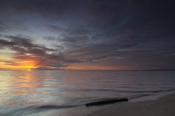 Fototapeta premium Sunrise at the sea