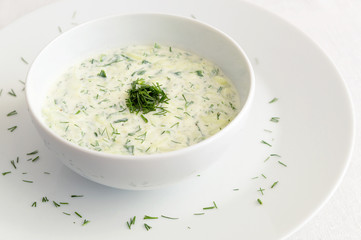tzatziki with dill
