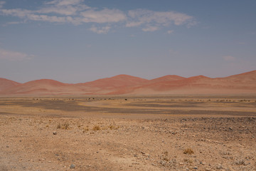 Fototapeta na wymiar Scenic View Of Desert Against Sky