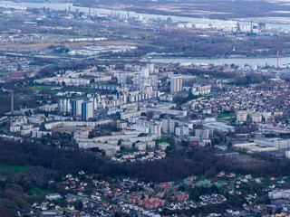 immeubles au Havre en France