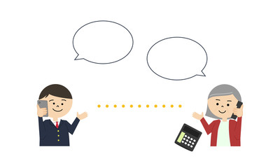 電話　男子高生　高齢女性