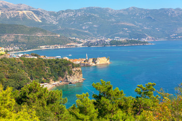 old town at Adriatic Sea in Montenegro 