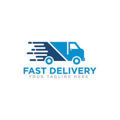 Delivery Logo Design Vector Illustration