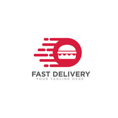 Delivery Logo Design Vector Illustration