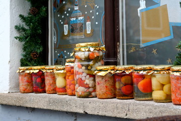 Budapest, Hungary, Glass, Food, Europe