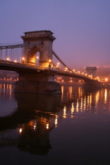 Fototapeta premium chain bridge in budapest