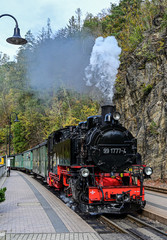 old steam locomotive