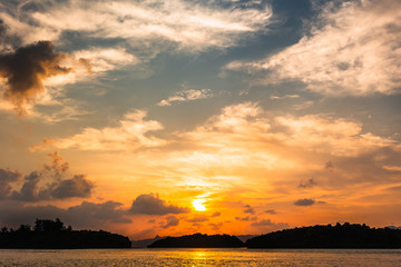 Naklejka premium 日本の国立公園、沖縄県石垣島・川平湾