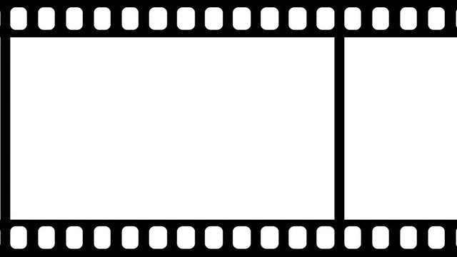Fotogramas de película en movimiento formato 3840 x 2160