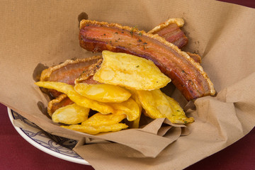 Chicharron (fried pork)