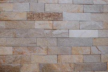 Photo of vintage brick gray wall texture surface.