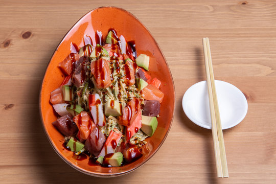 Sashimi Salad